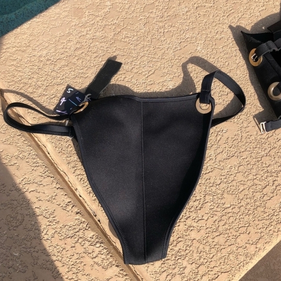 NWT Nasty Gal Scuba bikini top and bottom - Picture 6 of 7